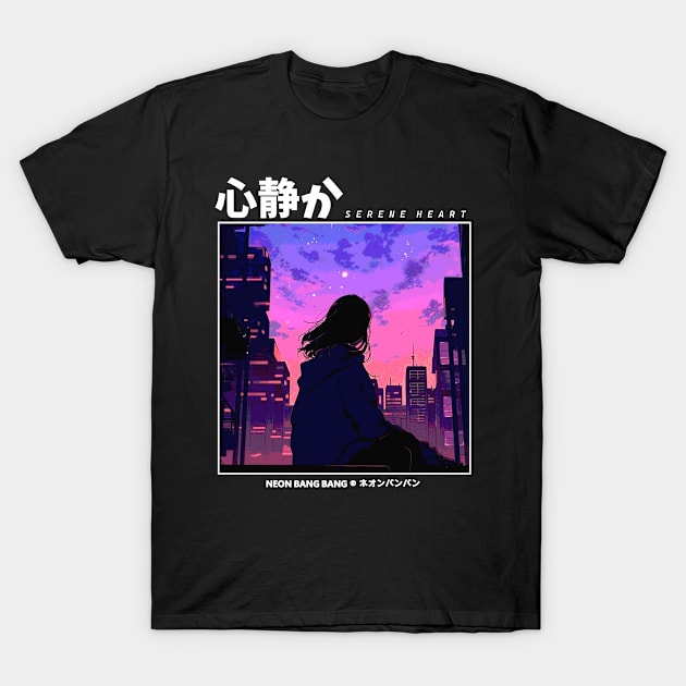 Lofi Beats | Lofi And Chill | Japanese Anime Aesthetic 2 T-Shirt by Neon Bang Bang